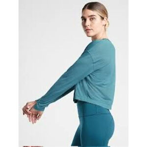 NWT Athleta Vapor Long Sleeve Top size Small